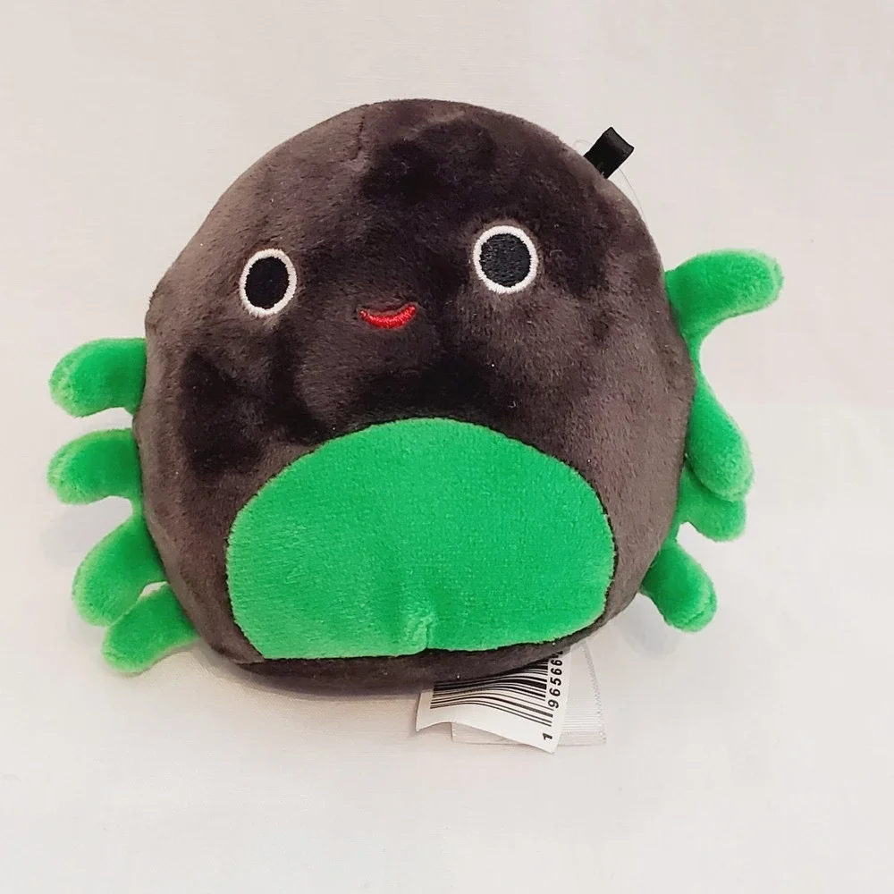 Squishmallows Seymour The Green Black Spider Plush Stuffed Animal Toy 4